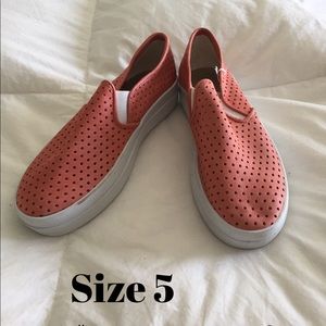 Genuine leather espadrilles sneakers